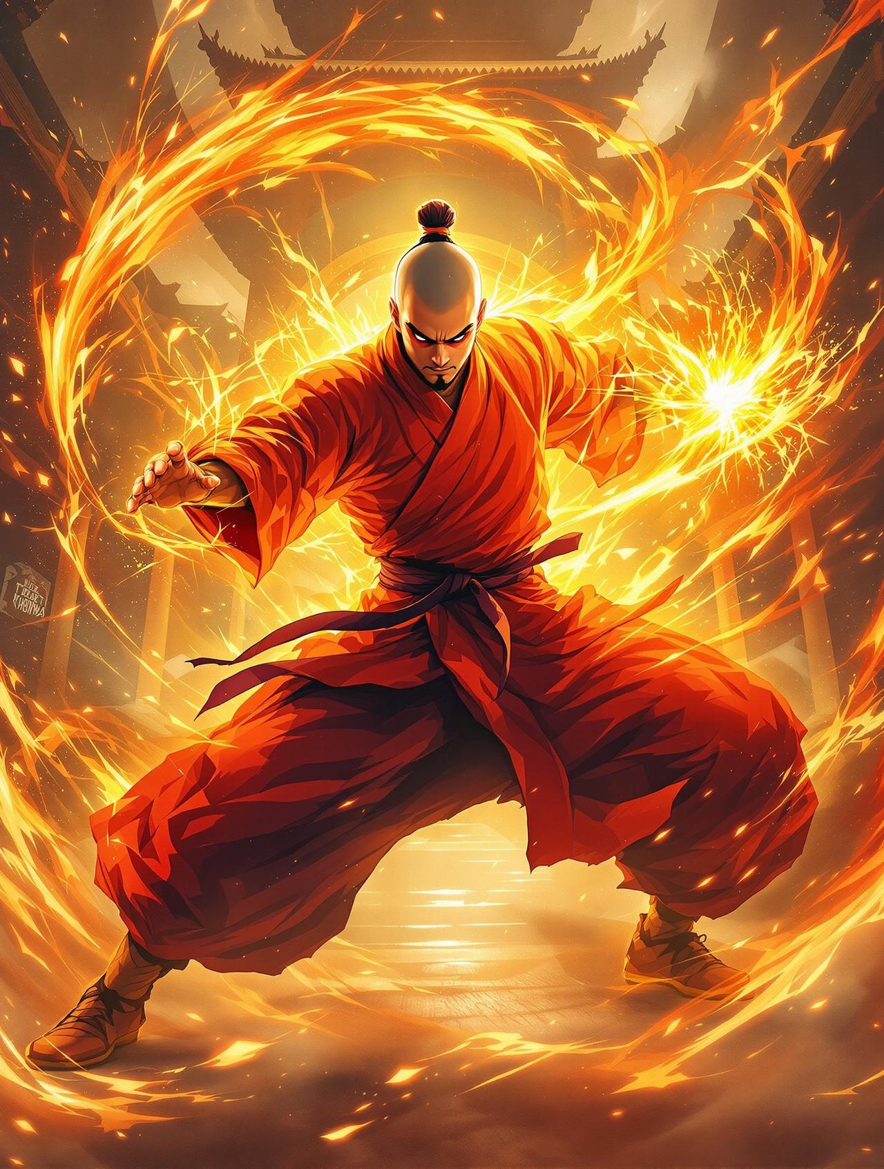 少林寺之武僧传奇 - 黄漫画功夫热血番